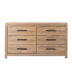 DODO ΣΥΡΤΑΡΙΕΡΑ OAK ΣΚΟΥΡΟ 132x45x75cm