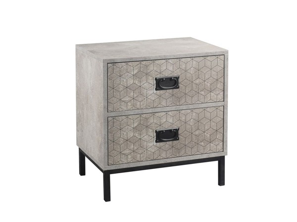 RUBIK ΚΟΜΟΔΙΝΟ 2ΣΥΡΤΑΡΙΑ CEMENT ΑΝΟΙΧΤΟ ΜΕ PATTERN 50x35x55cm RUBIK ΚΟΜΟΔΙΝΟ 2ΣΥΡΤΑΡΙΑ CEMENT ΑΝΟΙΧΤΟ ΜΕ PATTERN 50x35x55cm