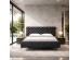 BLACK EROS ΚΡΕΒΑΤΙ (ΓΙΑ ΣΤΡΩΜΑ 160x200cm) ΜΑΥΡΟ 229.5x195x118.5cm BLACK EROS ΚΡΕΒΑΤΙ (ΓΙΑ ΣΤΡΩΜΑ 160x200cm) ΜΑΥΡΟ 229.5x195x118.5cm