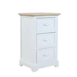KIMOLOS ΚΟΜΟΔΙΝΟ 3ΣΥΡΤΑΡΙΑ ΛΕΥΚΟ ΦΥΣΙΚΟ 43x35x71cm