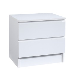 POLO ΚΟΜΟΔΙΝΟ 2ΣΥΡΤΑΡΙΑ ΛΕΥΚΟ 45x35.5x45cm