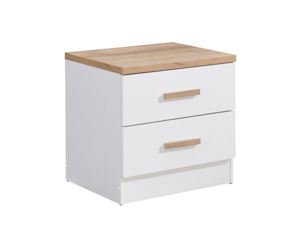 PRACTICO ΚΟΜΟΔΙΝΟ 2ΣΥΡΤΑΡΙΑ ΦΥΣΙΚΟ ΛΕΥΚΟ 50x40x50cm PRACTICO ΚΟΜΟΔΙΝΟ 2ΣΥΡΤΑΡΙΑ ΦΥΣΙΚΟ ΛΕΥΚΟ 50x40x50cm