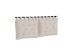 HANG ΜΑΞΙΛΑΡΙ ΚΕΦΑΛΑΡΙΟΥ SET 2ΤΕΜ OFF WHITE 16-950 70x10x50cm