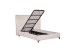 COLOMBO ΚΡΕΒΑΤΙ ΜΕ ΑΠΟΘΗΚ. ΧΩΡΟ (ΓΙΑ ΣΤΡΩΜΑ 160x200cm) OFF WHITE 06-900 ΜΑΥΡΟ 210x170x120cm