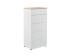 LUCIDO ΣΥΡΤΑΡΙΕΡΑ 5ΣΥΡΤΑΡΙΑ ΛΕΥΚΟ OAK ΦΥΣΙΚΟ 58x39x116.5cm LUCIDO ΣΥΡΤΑΡΙΕΡΑ 5ΣΥΡΤΑΡΙΑ ΛΕΥΚΟ OAK ΦΥΣΙΚΟ 58x39x116.5cm