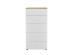 LUCIDO ΣΥΡΤΑΡΙΕΡΑ 5ΣΥΡΤΑΡΙΑ ΛΕΥΚΟ OAK ΦΥΣΙΚΟ 58x39x116.5cm LUCIDO ΣΥΡΤΑΡΙΕΡΑ 5ΣΥΡΤΑΡΙΑ ΛΕΥΚΟ OAK ΦΥΣΙΚΟ 58x39x116.5cm