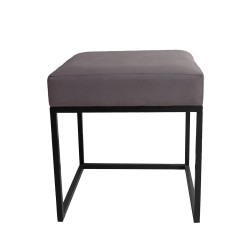 CUBIK ΣΚΑΜΠΟ ΓΚΡΙ 40x40x44cm