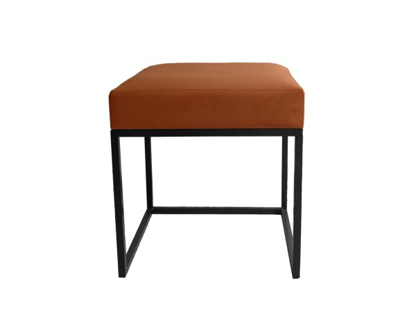 CUBIK ΣΚΑΜΠΟ TERRACOTTA 40x40x44cm CUBIK ΣΚΑΜΠΟ TERRACOTTA 40x40x44cm