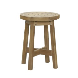 ANASA SIDE TABLE ΦΥΣΙΚΟ 40x40x48cm