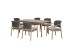 FREELAND ΤΡΑΠΕΖΙ ΦΥΣΙΚΟ 180x96x76cm FREELAND ΤΡΑΠΕΖΙ ΦΥΣΙΚΟ 180x96x76cm