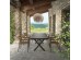CARLA ΚΑΡΕΚΛΑ ΜΑΥΡΟ ΚΑΡΥΔΙ 56x59x78cm CARLA ΚΑΡΕΚΛΑ ΜΑΥΡΟ ΚΑΡΥΔΙ 56x59x78cm
