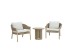 SUMATRA SIDE TABLE ΦΥΣΙΚΟ 55x55x51cm SUMATRA SIDE TABLE ΦΥΣΙΚΟ 55x55x51cm