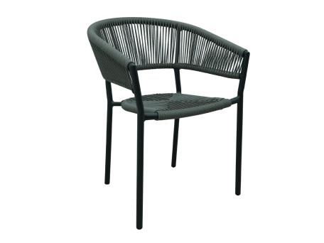 BREEZE ΚΑΡΕΚΛΑ ΓΚΡΙ 56x60x78cm