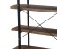 BRICK-URBAN ΒΙΒΛΙΟΘΗΚΗ ΚΑΡΥΔΙ ΜΑΥΡΟ 105x32x140cm BRICK-URBAN ΒΙΒΛΙΟΘΗΚΗ ΚΑΡΥΔΙ ΜΑΥΡΟ 105x32x140cm