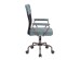 BELL ΚΑΡΕΚΛΑ ΓΡΑΦΕΙΟΥ ΜΕΝΤΑ GUNMETAL 54x52x92cm BELL ΚΑΡΕΚΛΑ ΓΡΑΦΕΙΟΥ ΜΕΝΤΑ GUNMETAL 54x52x92cm