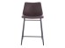 NUEVO ΣΚΑΜΠΟ BAR ΚΑΦΕ ANTIQUE WASHED ΜΑΥΡΟ 46x57.5x89cm NUEVO ΣΚΑΜΠΟ BAR ΚΑΦΕ ANTIQUE WASHED ΜΑΥΡΟ 46x57.5x89cm