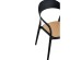 BISTROT ΚΑΡΕΚΛΑ ΜΑΥΡΟ ΦΥΣΙΚΟ 57x53x81.5cm BISTROT ΚΑΡΕΚΛΑ ΜΑΥΡΟ ΦΥΣΙΚΟ 57x53x81.5cm