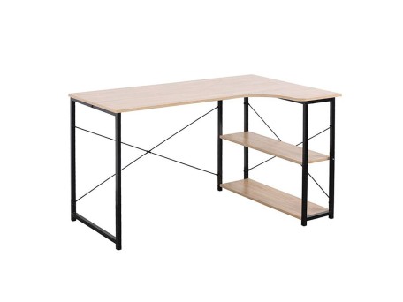 EDGE ΓΡΑΦΕΙΟ SONOMA ΜΑΥΡΟ 120x73x75cm
