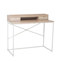 NAK ΓΡΑΦΕΙΟ 2ΣΥΡΤΑΡΙΑ SONOMA ΜΕ PATTERN 100x50x88.5cm
