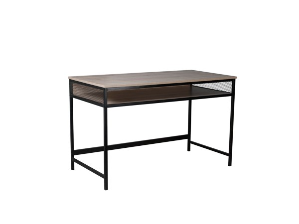 PLEGMA ΓΡΑΦΕΙΟ SONOMA ΜΑΥΡΟ 120x60x75cm PLEGMA ΓΡΑΦΕΙΟ SONOMA ΜΑΥΡΟ 120x60x75cm