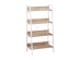 ONE STEP UP ΒΙΒΛΙΟΘΗΚΗ 4ΡΑΦΙΑ SONOMA ΛΕΥΚΟ 60x35x117cm ONE STEP UP ΒΙΒΛΙΟΘΗΚΗ 4ΡΑΦΙΑ SONOMA ΛΕΥΚΟ 60x35x117cm