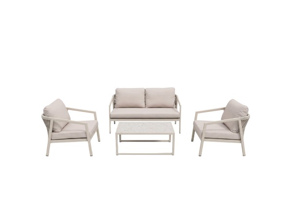 MARE ΣΑΛΟΝΙ SET 1+2+1 OFF WHITE MARE ΣΑΛΟΝΙ SET 1+2+1 OFF WHITE
