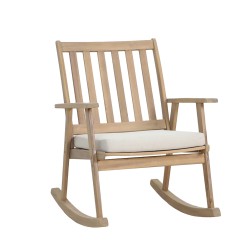 GARDEN ΠΟΛΥΘΡΟΝΑ ΜΕ ΜΠΡΑΤΣΟ ΜΑΞΙΛΑΡΙ ΦΥΣΙΚΟ 64x76x82cm