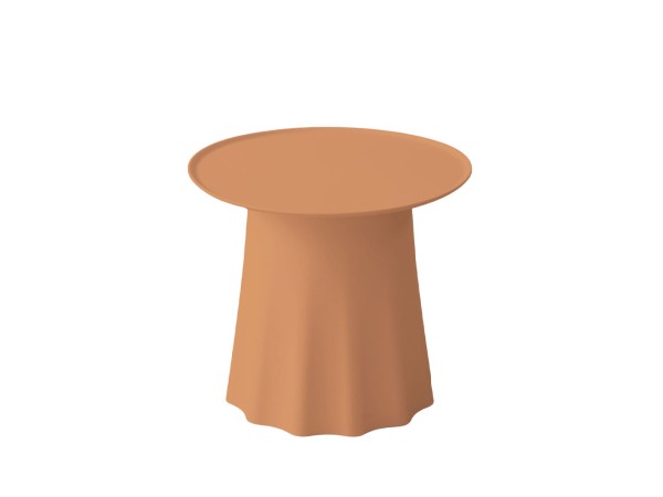 VOLANT SIDE TABLE PEACH 50x50x45cm