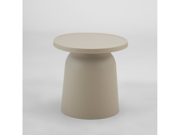 DOMI COFFEE TABLE TAUPE 47x47x46cm DOMI COFFEE TABLE TAUPE 47x47x46cm
