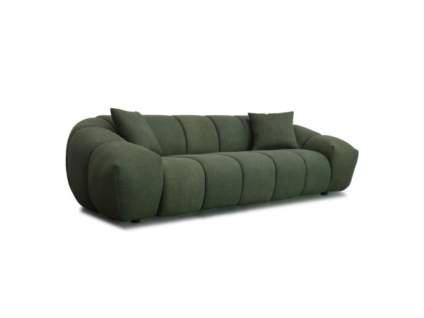 BOSSANOVA ΚΑΝΑΠΕΣ 3ΘΕΣΙΟΣ ΠΡΑΣΙΝΟ ΣΚΟΥΡΟ 255x115x71cm BOSSANOVA ΚΑΝΑΠΕΣ 3ΘΕΣΙΟΣ ΠΡΑΣΙΝΟ ΣΚΟΥΡΟ 255x115x71cm