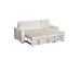 TRESOR ΚΑΝΑΠΕΣ ΚΡΕΒΑΤΙ ΓΩΝΙΑ ΑΝΑΣΤΡΕΨΙΜΗ OFF WHITE 223x145x91cm