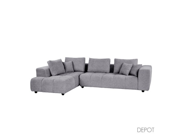 TOMOS ΚΑΝΑΠΕΣ ΓΩΝΙΑ ΑΡΙΣΤΕΡΗ ΓΚΡΙ LEGASY 18 298x200x85cm TOMOS ΚΑΝΑΠΕΣ ΓΩΝΙΑ ΑΡΙΣΤΕΡΗ ΓΚΡΙ LEGASY 18 298x200x85cm