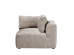 BOX ΠΟΛΥΘΡΟΝΑ ΜΕ ΜΠΡΑΤΣΟ ΑΝΑΣΤΡΕΨΙΜΗ BEIGE VOGUE 2 107x107x85cm