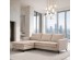 SCANDALO ΚΑΝΑΠΕΣ ΓΩΝΙΑ ΑΝΑΣΤΡΕΨΙΜΗ CREAM ASTI 1 265x188x99cm