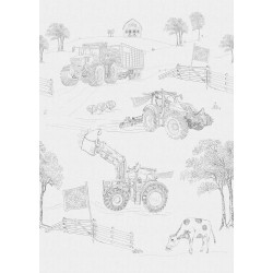 Ταπετσαρία BEHANG EXPRESSE OLIVE & NOAH INK7836-BEH