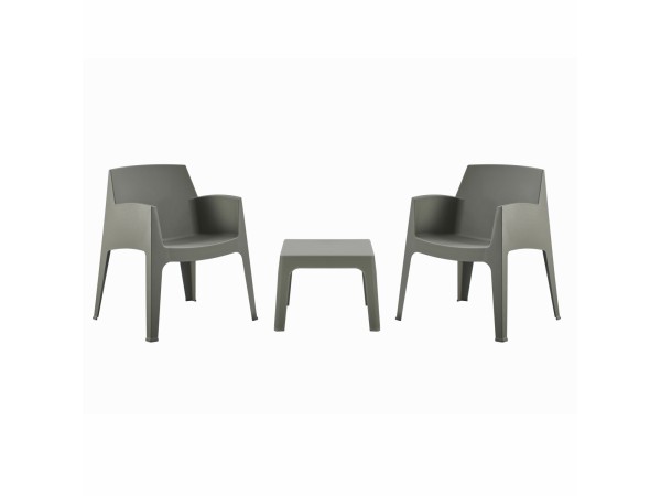 ΣΕΤ LOUNGE ΠΟΛΥΠΡΟΠΥΛΕΝΙΟΥ SLEEK HM21267.05 ΤΡΑΠΕΖΑΚΙ & 2 ΠΟΛΥΘΡΟΝΕΣ-DARK OLIVE GREEN ΣΕΤ LOUNGE ΠΟΛΥΠΡΟΠΥΛΕΝΙΟΥ SLEEK HM21267.05 ΤΡΑΠΕΖΑΚΙ & 2 ΠΟΛΥΘΡΟΝΕΣ-DARK OLIVE GREEN