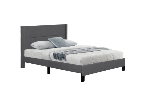 ΚΡΕΒΑΤΙ TRILLOP HM666.12 ΓΚΡΙ ΥΦΑΣΜΑ ΓΙΑ ΣΤΡΩΜΑ 160X200εκ. ΚΡΕΒΑΤΙ TRILLOP HM666.12 ΓΚΡΙ ΥΦΑΣΜΑ ΓΙΑ ΣΤΡΩΜΑ 160X200εκ.