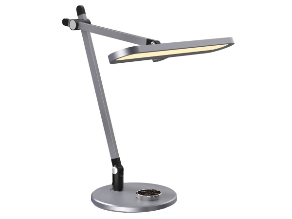 ΦΩΤΙΣΤΙΚΟ ΓΡΑΦΕΙΟΥ LED BLAIN PRO HM4446.07 ΓΚΡΙ ΒΑΣΗ ABS-ΓΚΡΙ ΑΛΟΥΜΙΝΙΟ 57,5x53Υεκ.