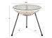 ΣΕΤ ΕΞΩΤΕΡΙΚΟΥ ΧΩΡΟΥ 3ΤΜΧ ACAPULCO HM11861.12 P.E.RATTAN ΛΕΥΚΟ-ΜΕΤΑΛΛΟ ΣΕ ΜΑΥΡΟ