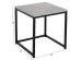 ΖΙΓΚΟΝ GRELAY 2 ΤΕΜ MDF ΟΨΗ ΜΑΡΜΑΡΟΥ & ΜΕΤΑΛΛΟ HM8762.12 45Χ45Χ50εκ. & 37Χ37Χ43 εκ.