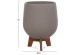 ΣΕΤ 3 ΓΛΑΣΤΡΕΣ ΜΕ ΞΥΛΙΝΕΣ ΒΑΣΕΙΣ TRYLL HM4681.03 FIBER CEMENT--ΓΚΡΙ ΣΕΤ 3 ΓΛΑΣΤΡΕΣ ΜΕ ΞΥΛΙΝΕΣ ΒΑΣΕΙΣ TRYLL HM4681.03 FIBER CEMENT--ΓΚΡΙ