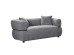 ΚΑΝΑΠΕΣ 2-ΘΕΣΙΟΣ ARCTIS HM3328.01 ΓΚΡΙ ΥΦΑΣΜΑ 169x88x68Υεκ.