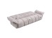 ΚΑΝΑΠΕΣ ΚΡΕΒΑΤΙ MELU HM3314.02 ΜΠΕΖ ΥΦΑΣΜΑ--ΚΑΘΙΣΜΑ POCKET SPRINGS 240-250x90x85Υεκ.