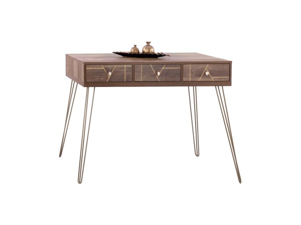 ΚΟΝΣΟΛΑ KAITLYN HM8653 ΚΑΡΥΔΙ ΜΕ ΧΡΥΣΟ 120x55x79,5Y εκ. ΚΟΝΣΟΛΑ KAITLYN HM8653 ΚΑΡΥΔΙ ΜΕ ΧΡΥΣΟ 120x55x79,5Y εκ.