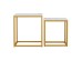 ΖΙΓΚΟΝ GRELAY 2 ΤΕΜ MDF ΟΨΗ ΜΑΡΜΑΡΟΥ & ΜΕΤΑΛΛΟ HM8762.11 45Χ45Χ50εκ. & 37Χ37Χ43 εκ. ΖΙΓΚΟΝ GRELAY 2 ΤΕΜ MDF ΟΨΗ ΜΑΡΜΑΡΟΥ & ΜΕΤΑΛΛΟ HM8762.11 45Χ45Χ50εκ. & 37Χ37Χ43 εκ.