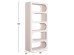 ΒΙΒΛΙΟΘΗΚΗ ΣΕΙΡΑ SANTORINI HM18062 MDF ΣΕ ΥΠΟΛΕΥΚΟ ΧΡΩΜΑ 80x38x180Yεκ. ΒΙΒΛΙΟΘΗΚΗ ΣΕΙΡΑ SANTORINI HM18062 MDF ΣΕ ΥΠΟΛΕΥΚΟ ΧΡΩΜΑ 80x38x180Yεκ.