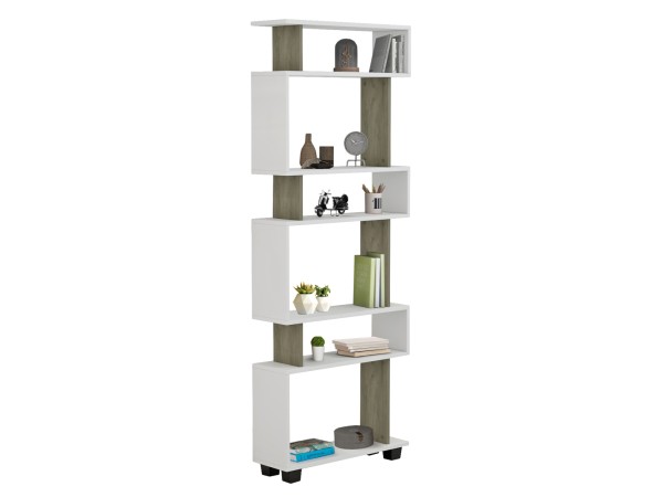 ΒΙΒΛΙΟΘΗΚΗ ΜΕΛΑΜΙΝΗΣ OWLOLIVE GREY ΛΕΥΚΟ 60x19,5x165Yεκ.HM8923.11 ΒΙΒΛΙΟΘΗΚΗ ΜΕΛΑΜΙΝΗΣ OWLOLIVE GREY ΛΕΥΚΟ 60x19,5x165Yεκ.HM8923.11