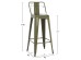 ΣΚΑΜΠΟ BAR ΜΕΤΑΛΛΙΚΟ MELITA ME ΠΛΑΤΗ ΣΕ DARK OLIVE GREEN HM8643.03 43Χ43Χ100εκ. ΣΚΑΜΠΟ BAR ΜΕΤΑΛΛΙΚΟ MELITA ME ΠΛΑΤΗ ΣΕ DARK OLIVE GREEN HM8643.03 43Χ43Χ100εκ.