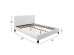 ΚΡΕΒΑΤΙ BECCA 150x200 εκ. ΜΕ PU ΛΕΥΚΟ HM553.01
