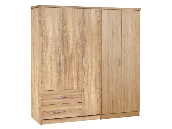 ΝΤΟΥΛΑΠΑ 5ΦΥΛΛΗ CAESAR HM21234.02 ΜΕΛΑΜΙΝΗ ΧΡΩΜΑ SONAMA 150x42.5x181Υεκ